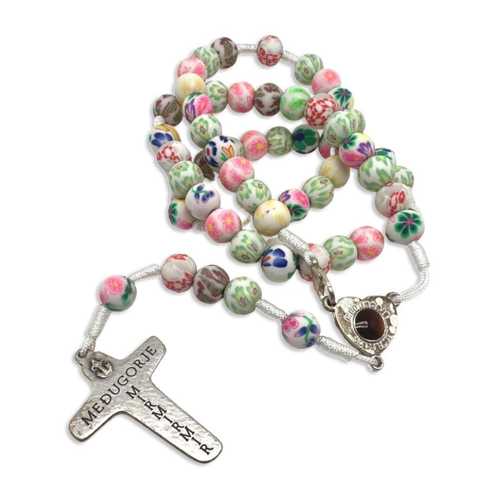Rosary Hand Made by the Nuns of Medjugorje - Blessed by Pope | Catholically