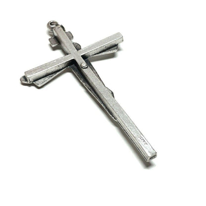 Rosary Parts - Cross Crucifix  - Blessed by Pope | Catholically