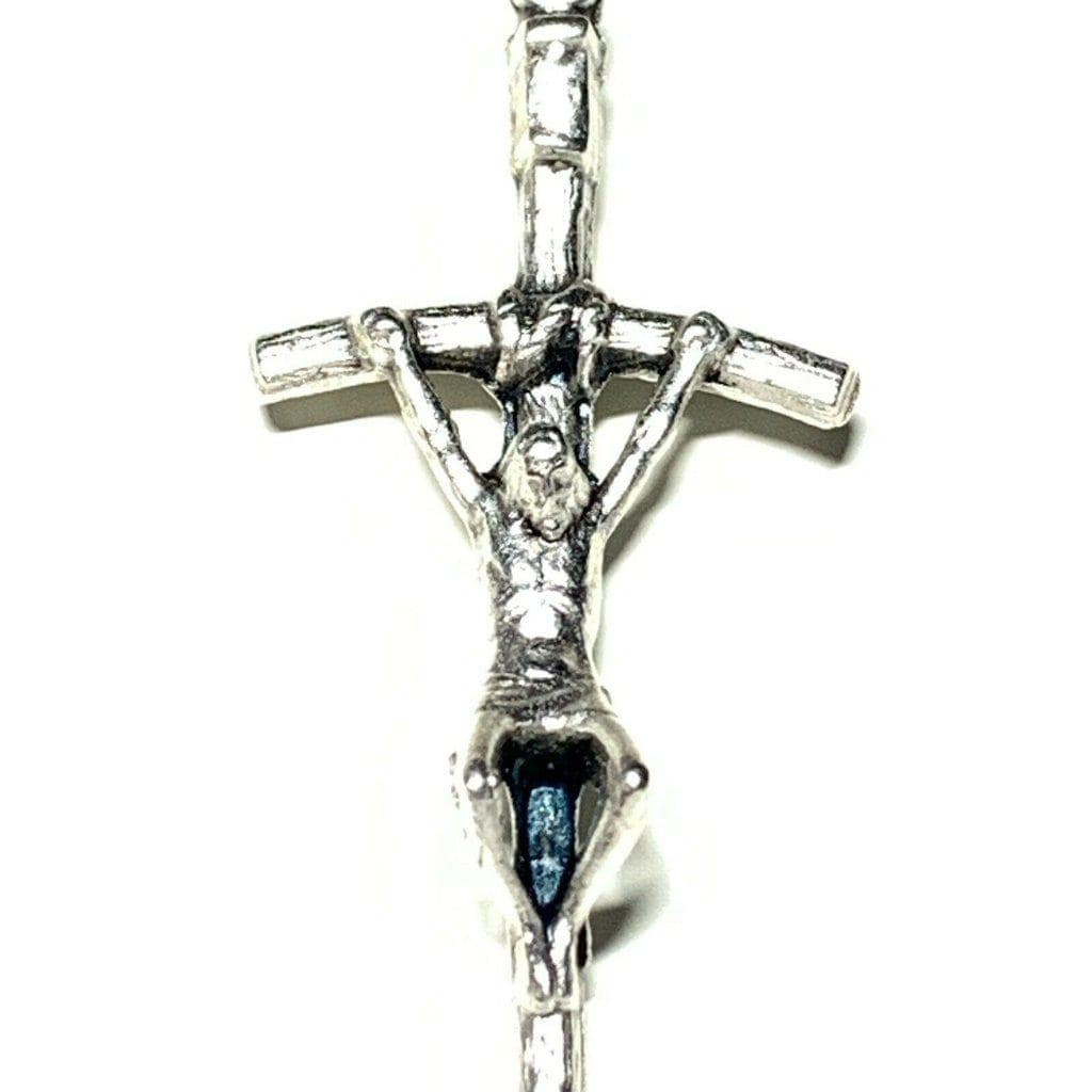 Rosary Parts - Cross - Crucifix  - Blessed by Pope - JPII | Catholically
