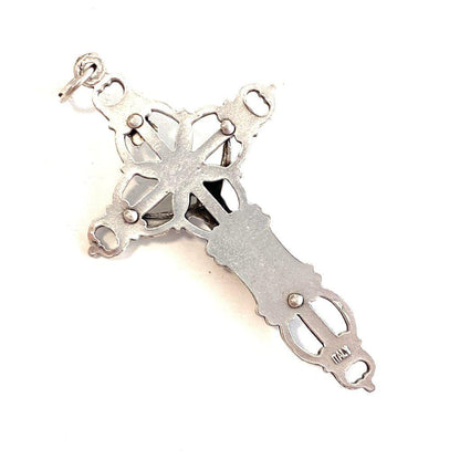 Rosary Parts - Cross - Crucifix  - Blessed by Pope - JPII | Catholically