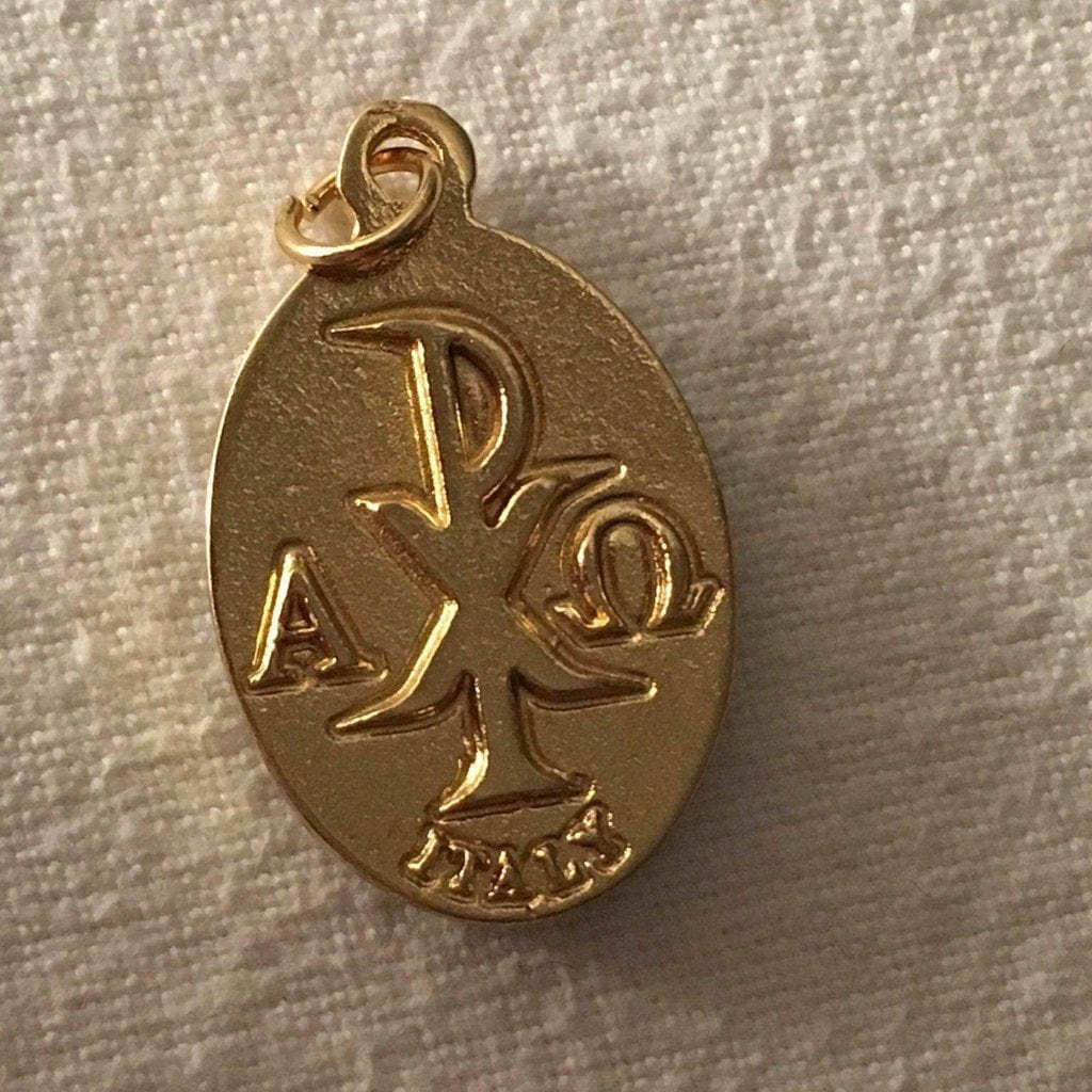 Sacred Holy Family Brass Medal - Pendant - Catholic Charm - Blessed By Pope | Catholically