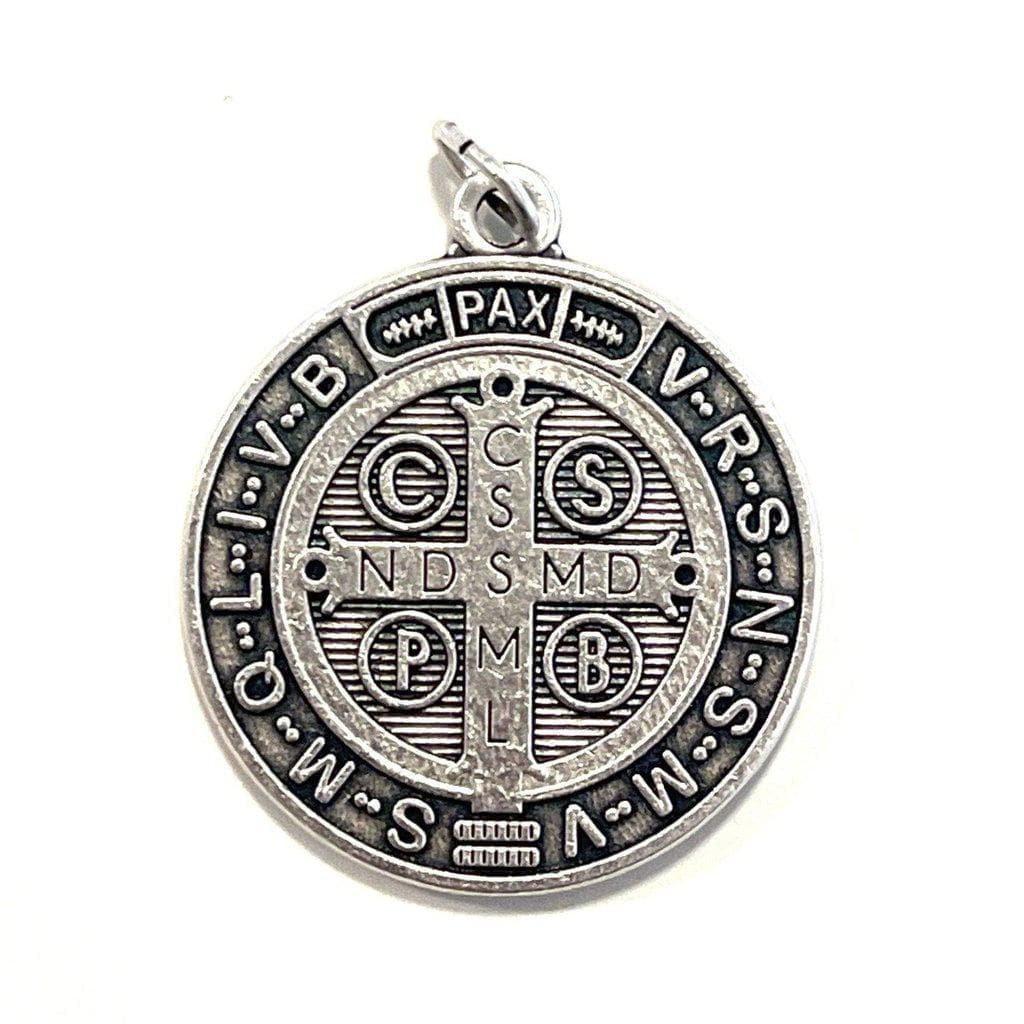 Saint Benedict 1" 1/4 Medal   Catholic Exorcism  Blessed By Pope | Catholically