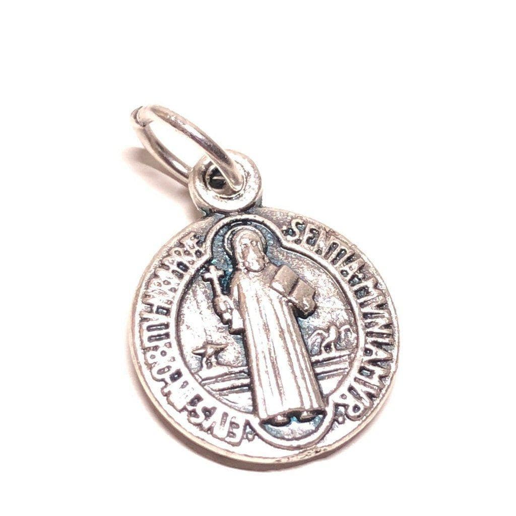 Saint Benedict 4x Set - 1/2" Medal - Catholic Exorcism - Blessed By Pope | Catholically