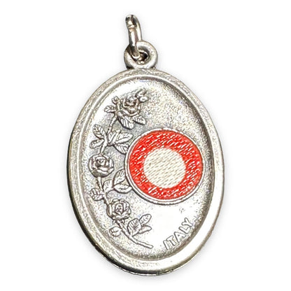 Saint Francis of Assisi relic medal - Franciscan Pendant - Blessed By Pope | Catholically