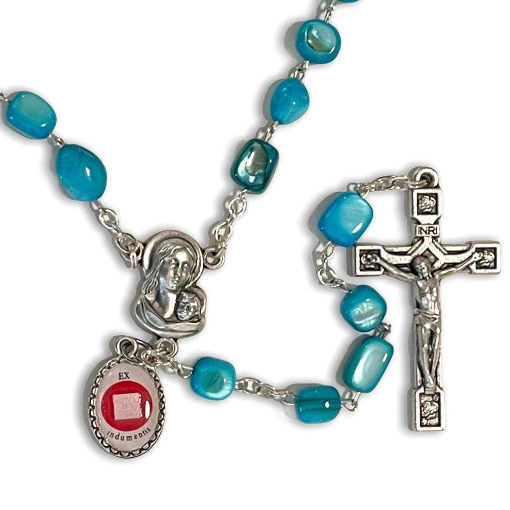 Saint JPII -Canonization Rosary w/ Relic Ex-Indumentis -Blessed By Pope | Catholically