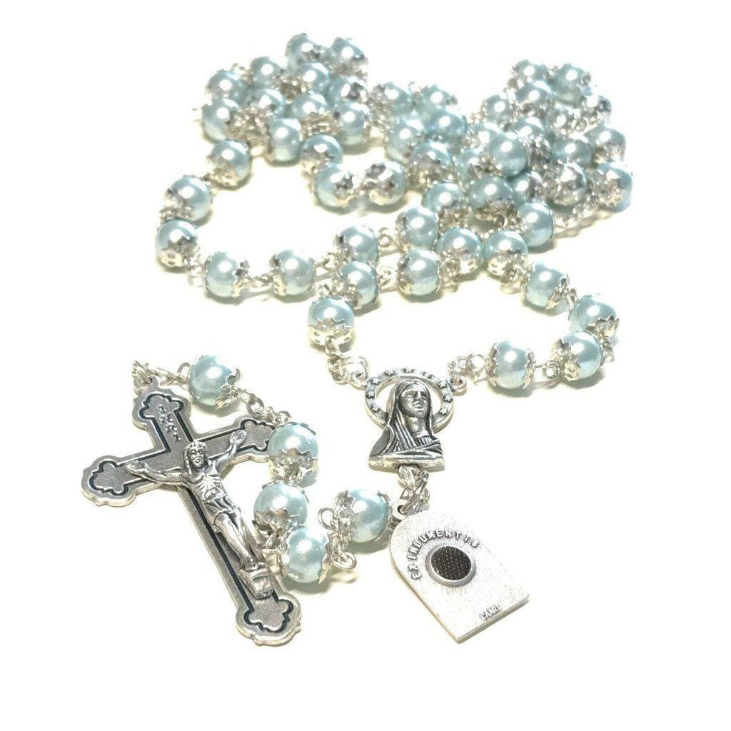 Saint Padre Pio - Prayer Rosary Blessed By Pope with Relic - St. Father Pio | Catholically