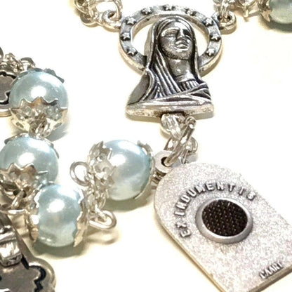 Saint Padre Pio - Prayer Rosary Blessed By Pope with Relic - St. Father Pio | Catholically