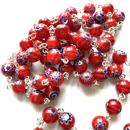 Saint Padre Pio Rosary Blessed By Pope w/ 2nd Class Free Relic - St. Father Pio | Catholically
