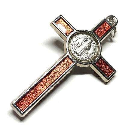 Saint St. Benedict 2" Crucifix - Exorcism- Cross - Blessed By Pope San Benito | Catholically