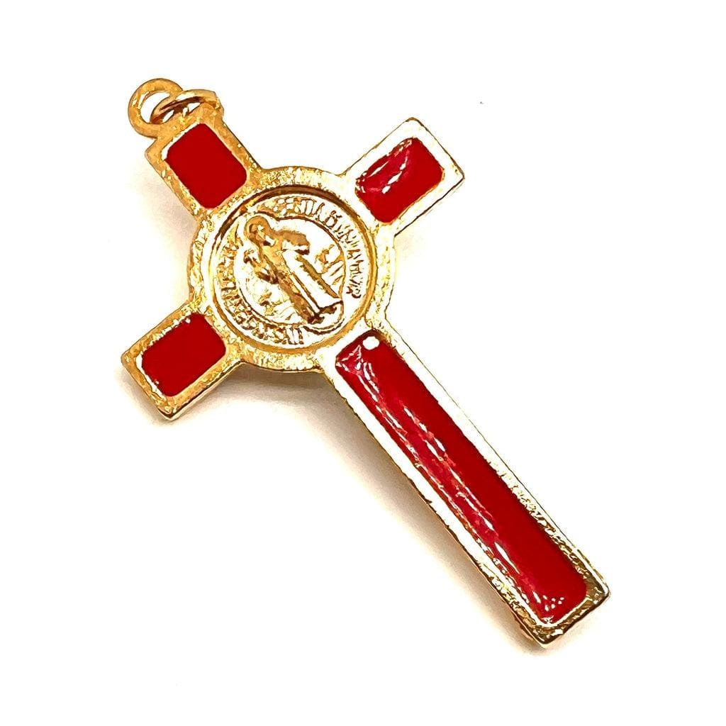 Saint St. Benedict 2" Crucifix - Exorcism- Cross - Blessed by Pope San Benito | Catholically