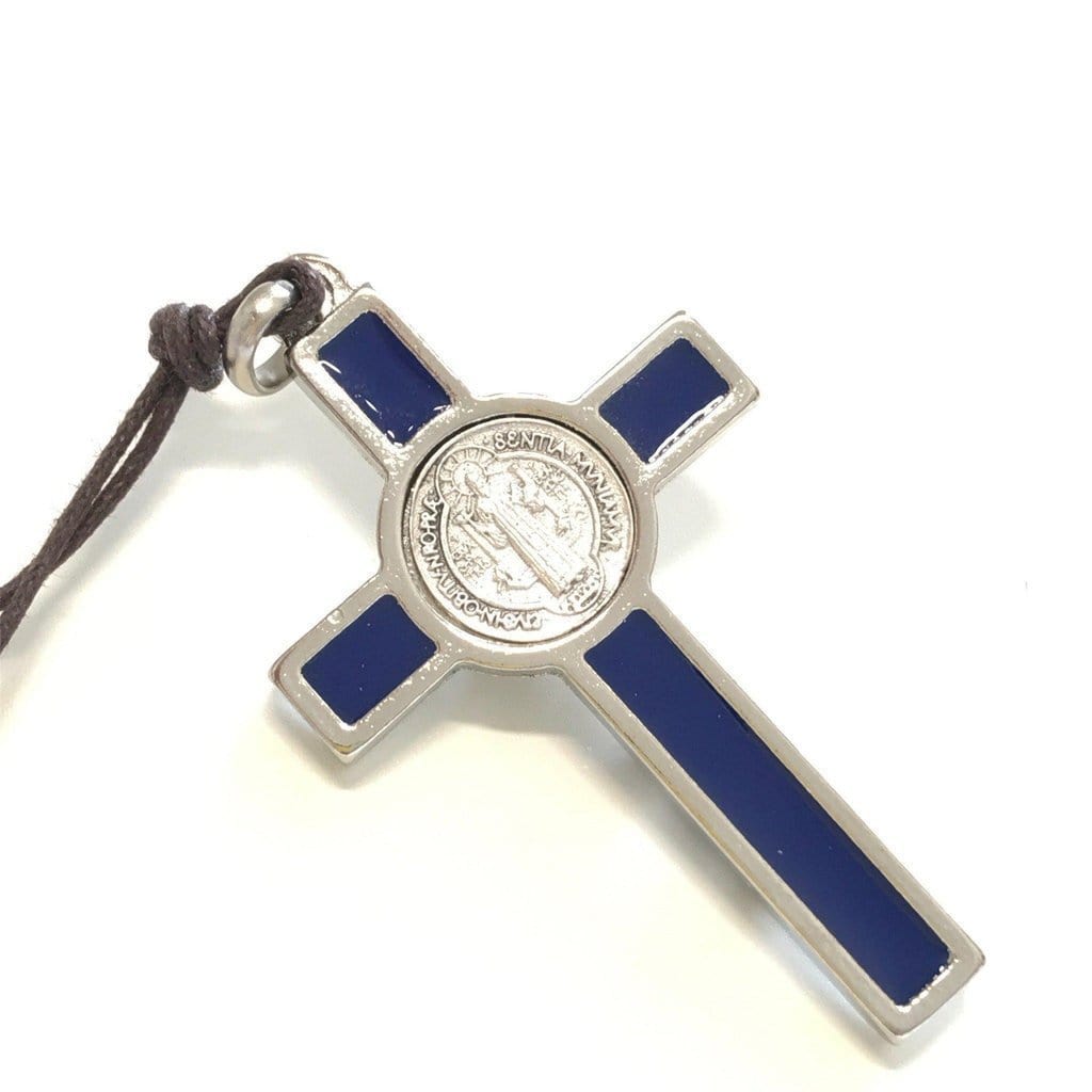 Saint St. Benedict 2" Crucifix - Exorcism- Cross - Blessed by Pope San Benito | Catholically
