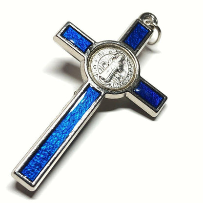 Saint St. Benedict 2" Crucifix - Exorcism- Cross - Blessed By Pope San Benito | Catholically