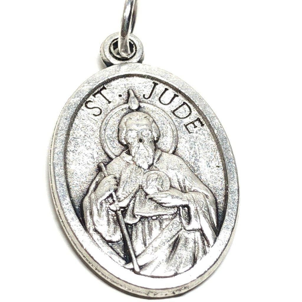 San Giuda Ruega Por Nosotros - St.Jude - Spanish Medal Blessed By Pope 7/8" | Catholically