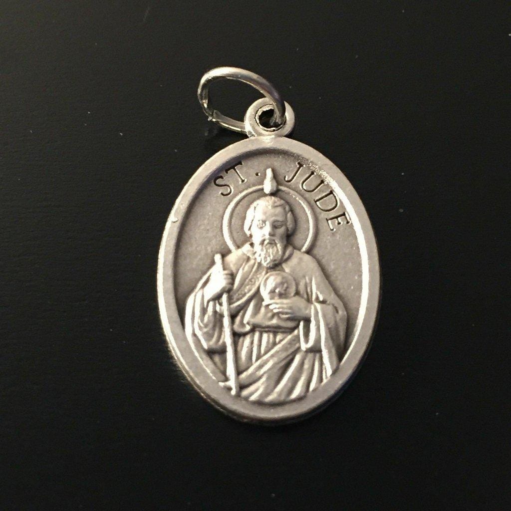 San Giuda - St.Jude - Medal Blessed by Pope - Charm Pendant | Catholically