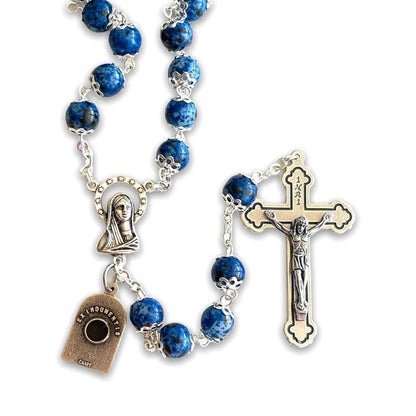 San Padre Pio Prayer Beads - Rosary Blessed By Pope w/ Relic - St. Father Pio | Catholically