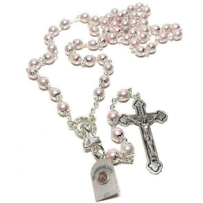 San Padre Pio - Prayer Rosary Blessed By Pope With Relic - St. Father Pio | Catholically