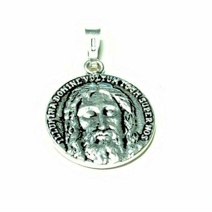 Sancta Sindon - Sterling 925 Holy Face Of Jesus - Holy Shroud - Oviedo | Catholically