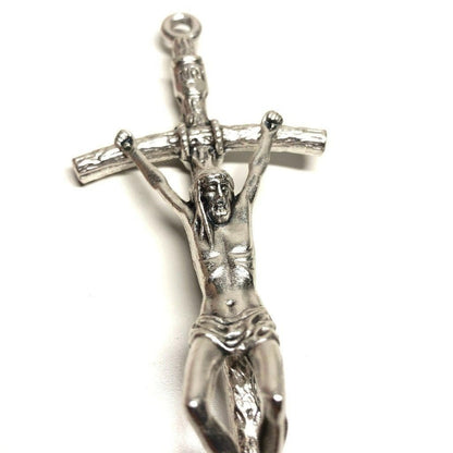 Scorzelli 5 1/2" Cross - Crucifix Blessed by Pope on Request | Catholically