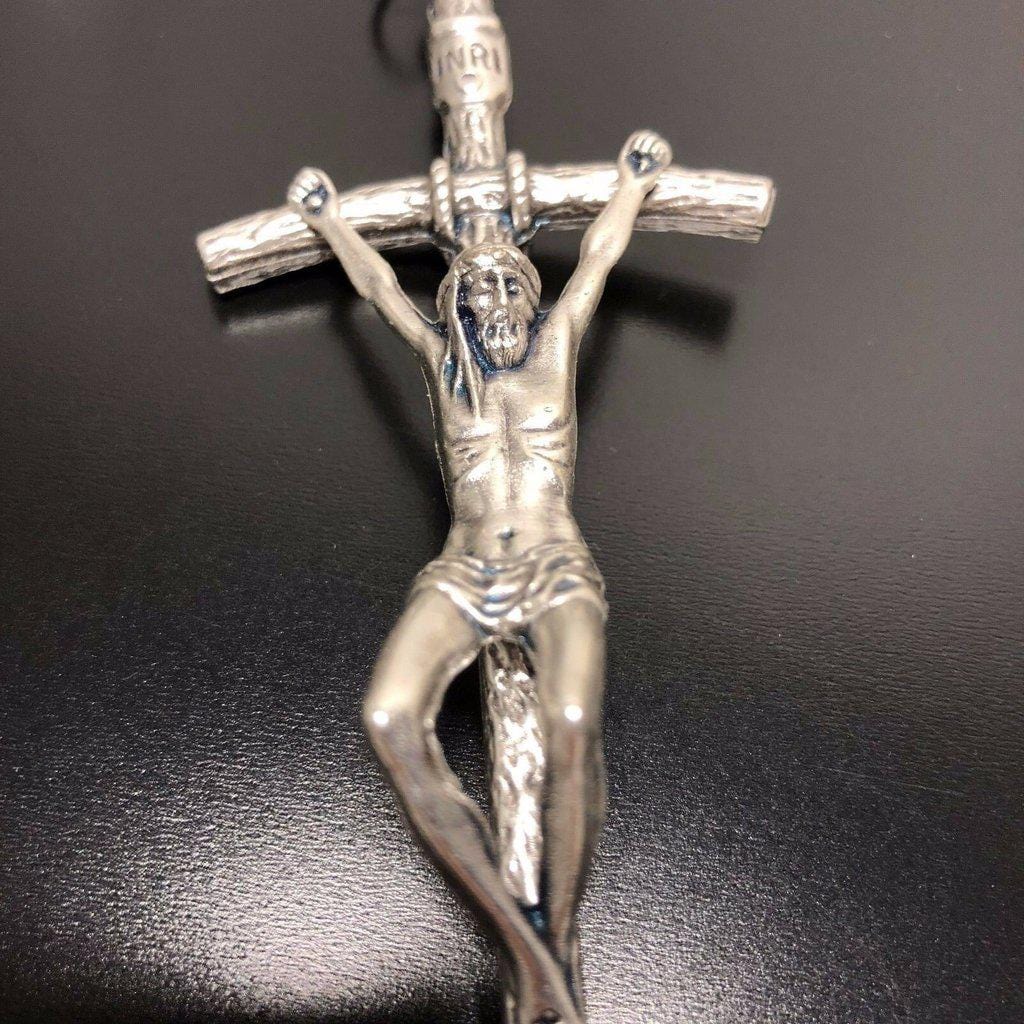 Scorzelli 5 1/2" Cross - Crucifix Blessed by Pope on Request | Catholically