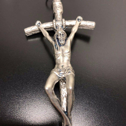 Scorzelli 5 1/2" Cross - Crucifix Blessed by Pope on Request | Catholically