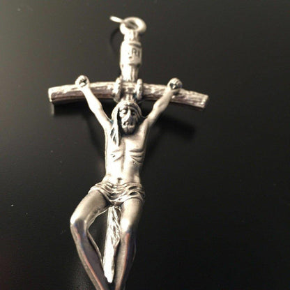 Scorzelli 5 1/2" Cross - Crucifix Blessed by Pope on Request | Catholically