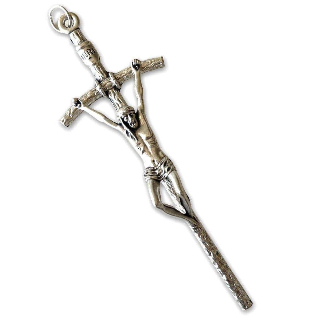 Scorzelli 5 1/2" Cross - Crucifix Blessed by Pope on Request | Catholically