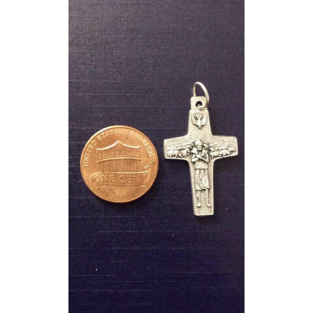 2x - 1" Replica of Pope Francis Pectoral Cross - Vedele Crucifix - Blessed | Catholically