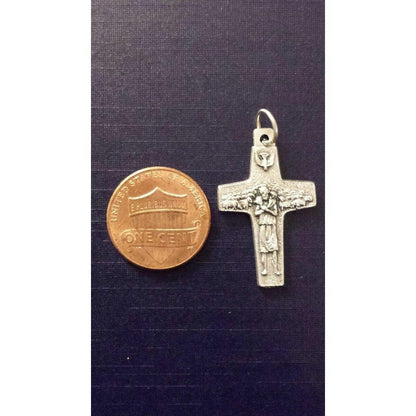 2x - 1" Replica of Pope Francis Pectoral Cross - Vedele Crucifix - Blessed | Catholically