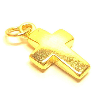 Set of 2 Tiny Cross Blessed By Pope - Crucifix Parts | Catholically