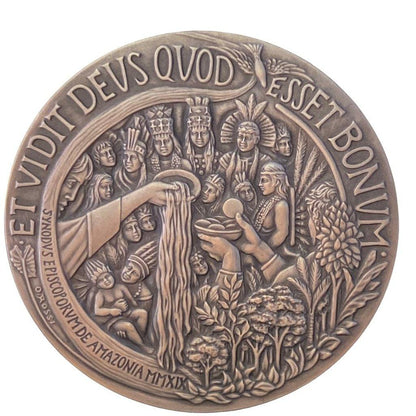 Silver Annual Papal Medal - Year 7 - 2019 Pope Francis Pontificate | Catholically