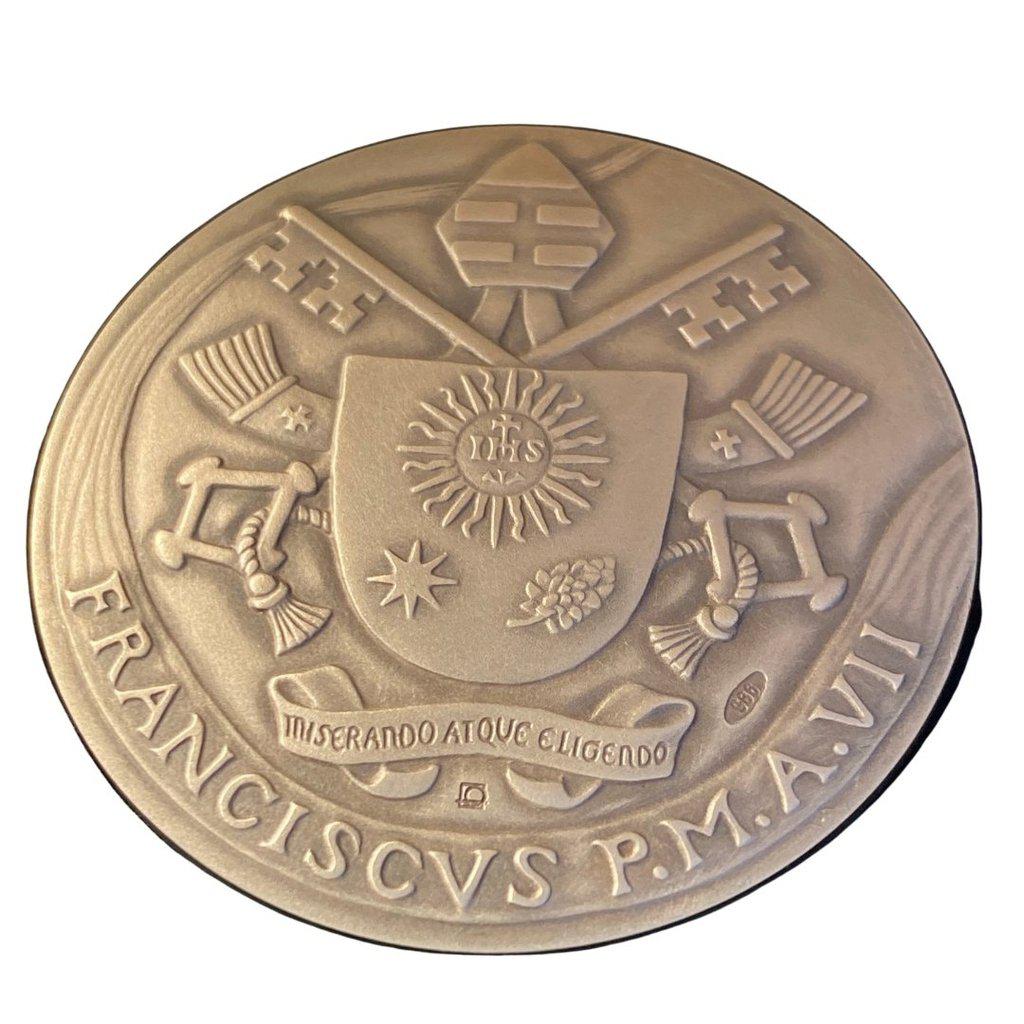Silver Annual Papal Medal - Year 7 - 2019 Pope Francis Pontificate | Catholically