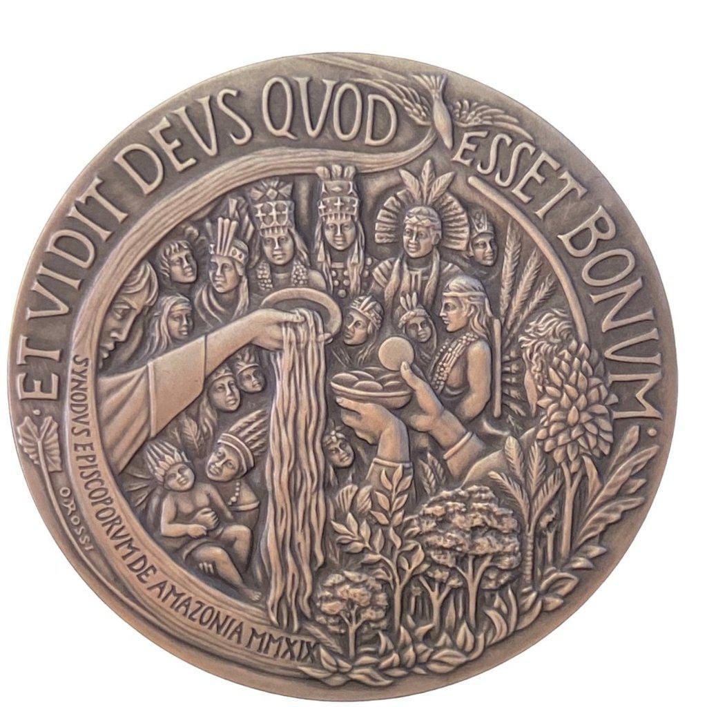 Silver Annual Papal Medal - Year 7 - 2019 Pope Francis Pontificate | Catholically