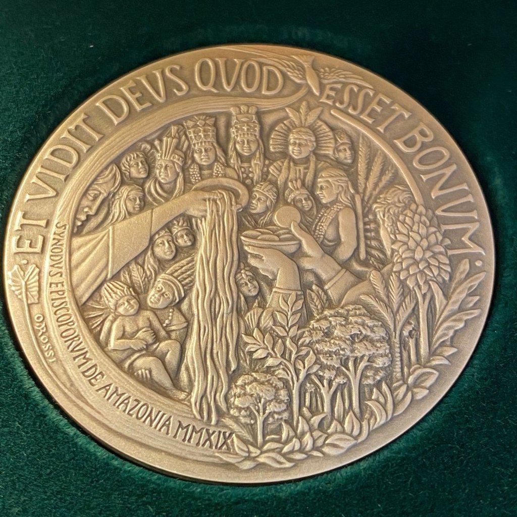 Silver Annual Papal Medal - Year 7 - 2019 Pope Francis Pontificate | Catholically
