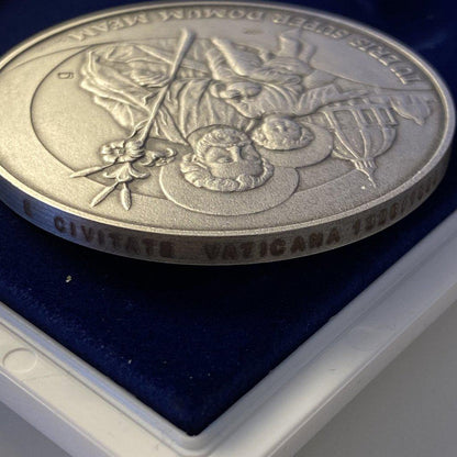 Silver Annual Papal Medal - Year 8 - 2020 Pope Francis Pontificate | Catholically