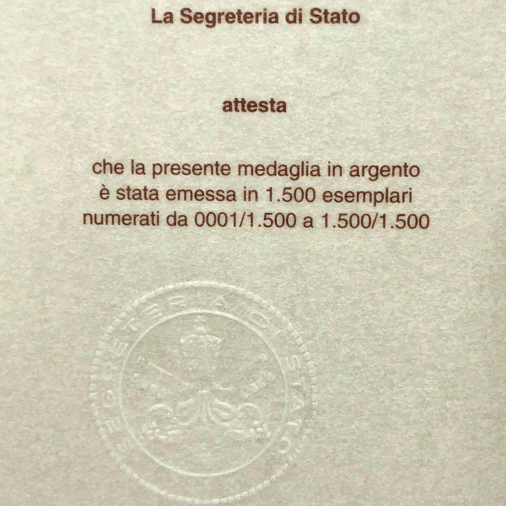 Silver Annual Papal Medal - Year 8 - 2020 Pope Francis Pontificate | Catholically
