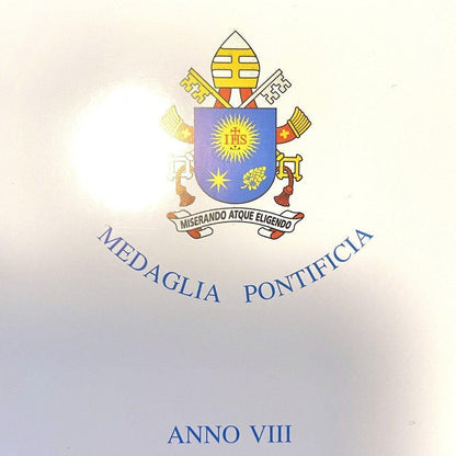 Silver Annual Papal Medal - Year 8 - 2020 Pope Francis Pontificate | Catholically