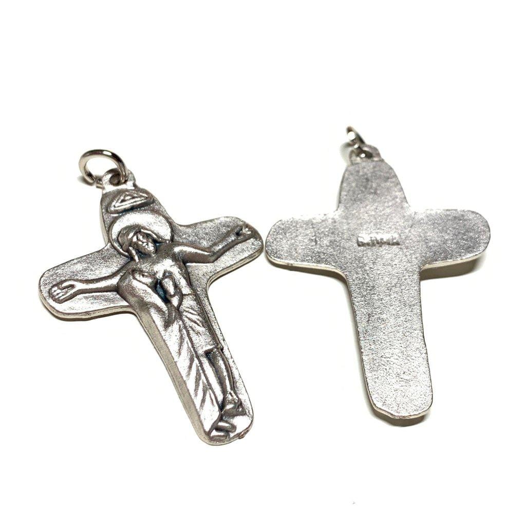 Sorrowful Mother Cross -1.5" Small Crucifix -Blessed By Pope -Parts | Catholically