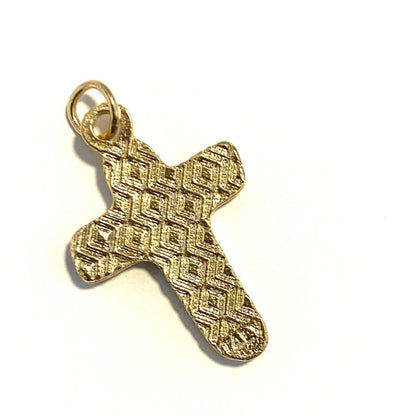 Sorrowful Mother Pectoral Cross - 1" Small Crucifix - Blessed By Pope - Parts | Catholically