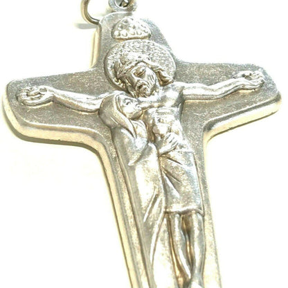 Sorrowful Mother Pectoral Cross - Crucifix - Blessed by Pope | Catholically