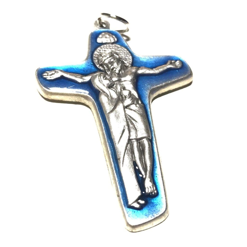 Sorrowful Mother Pectoral Cross - Crucifix - Pendant Blessed by Pope | Catholically