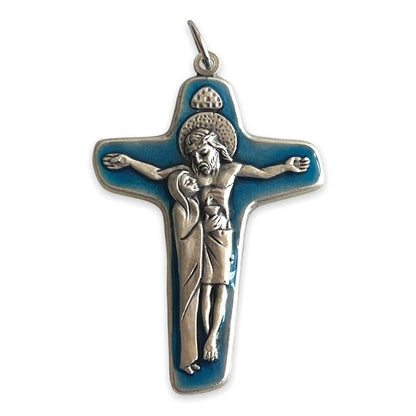 Sorrowful Mother Pectoral Cross - Crucifix - Pendant Blessed by Pope | Catholically