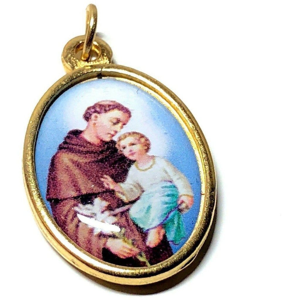St. Anthony Of Padua Medal - Blessed by Pope - Catholic Pendant | Catholically