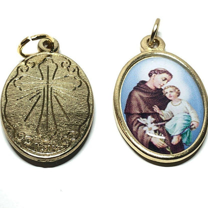 St. Anthony Of Padua Medal - Blessed by Pope - Catholic Pendant | Catholically