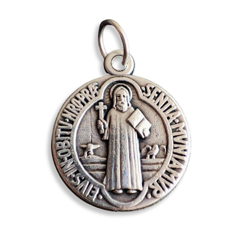 St. Benedict 3/4" Medal - Set of 2 - Catholic Exorcism - Blessed By Pope | Catholically