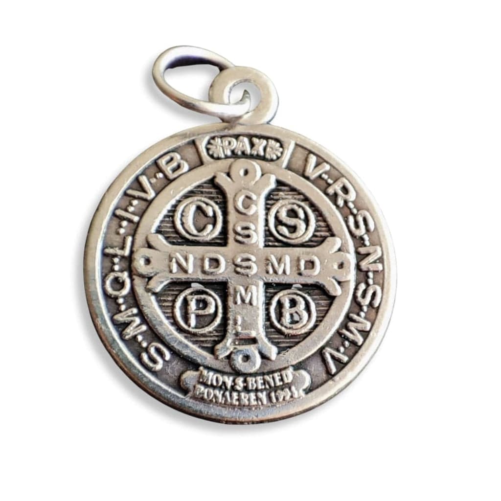 St. Benedict 3/4" Medal - Set of 2 - Catholic Exorcism - Blessed By Pope | Catholically