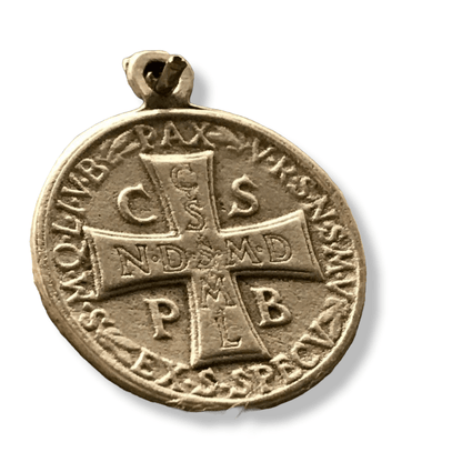 St. Benedict 7/8" Medal -Pendant - Catholic Exorcism -Blessed By Pope | Catholically