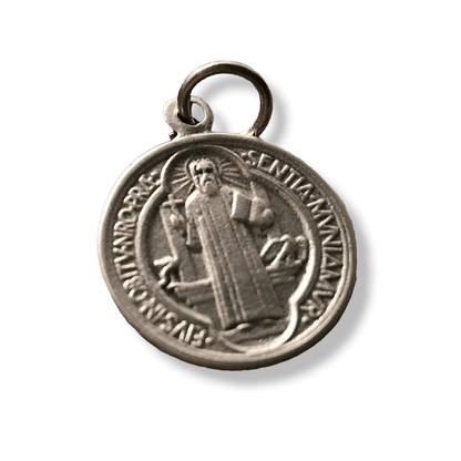 St. Benedict 7/8" Medal -Pendant - Catholic Exorcism -Blessed By Pope | Catholically