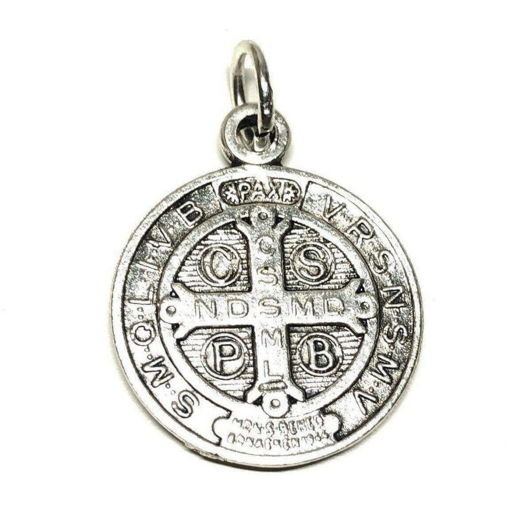 St. Benedict 7/8" Medal -Pendant - Catholic Exorcism -Blessed by Pope | Catholically