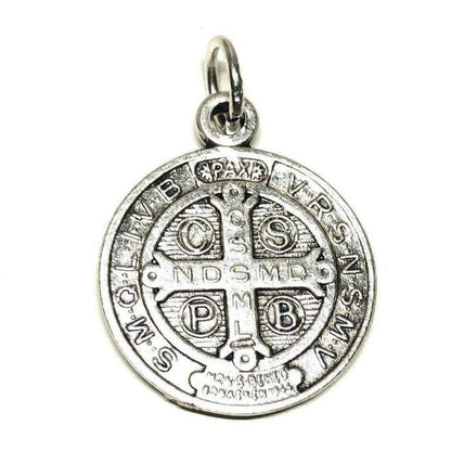 St. Benedict 7/8" Medal -Pendant - Catholic Exorcism -Blessed by Pope | Catholically
