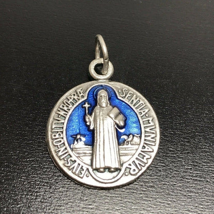 St. Benedict 7/8" Medal -Pendant - Catholic Exorcism -Blessed by Pope | Catholically